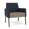Lesro Mystic Lounge Reception Guest Chair, Bronze, RS NightSky Back, MD Farro Seat, RS NightSky Panels ML1101 - alternate 1